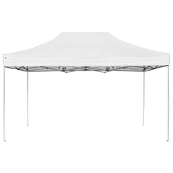 vidaXL Professional Folding Party Tent Aluminium 4.5x3m White Canopy Gazebo