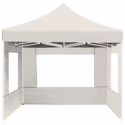 vidaXL Professional Folding Party Tent Walls Aluminium 4.5x3m Cream Canopy - Additional view 4