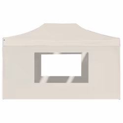 vidaXL Professional Folding Party Tent Walls Aluminium 4.5x3m Cream Canopy - Additional view 5