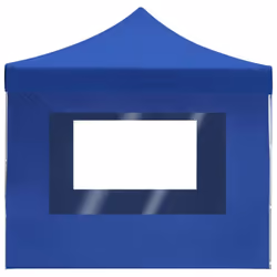 vidaXL Professional Folding Party Tent with Walls Aluminium 4.5x3m Blue Canopy - Additional view 7