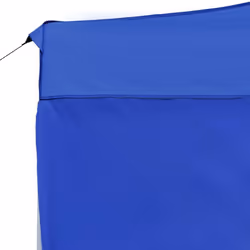 vidaXL Professional Folding Party Tent with Walls Aluminium 4.5x3m Blue Canopy - Additional view 8