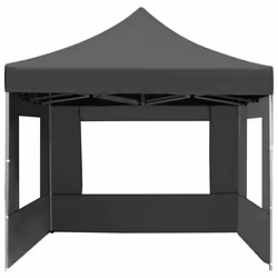 vidaXL Professional Folding Party Tent Walls Aluminium 4.5x3m Anthracite Patio - Additional view 4