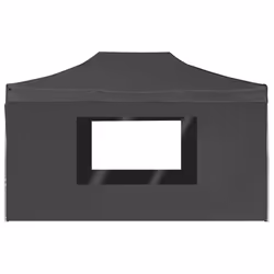 vidaXL Professional Folding Party Tent Walls Aluminium 4.5x3m Anthracite Patio - Additional view 5