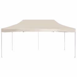 vidaXL Professional Folding Party Tent Aluminium 6x3m Cream Canopy Gazebo - Additional view 4