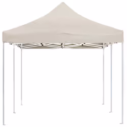 vidaXL Professional Folding Party Tent Aluminium 6x3m Cream Canopy Gazebo - Additional view 5