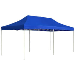 vidaXL Professional Folding Party Tent Aluminium 6x3m Blue Patio Canopy Gazebo