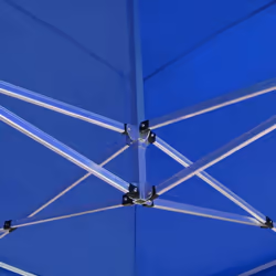 vidaXL Professional Folding Party Tent Aluminium 6x3m Blue Patio Canopy Gazebo