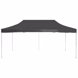 vidaXL Professional Folding Party Tent Aluminium 6x3m Anthracite Canopy Gazebo - Additional view 4