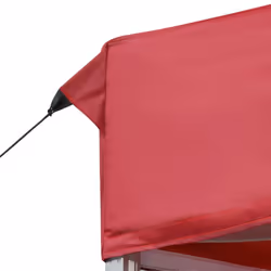 vidaXL Professional Folding Party Tent Aluminium 6x3m Wine Red Canopy Gazebo - Additional view 6