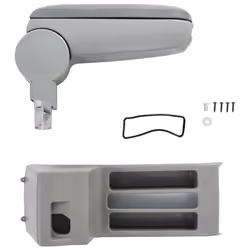 vw cross polo (2006-2009)) vidaXL Car Armrest Center Console for Car Armrest Box Armrest Pad Elbow Rest - vw polo (2001-2009 - Additional view 5