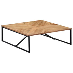 vidaXL Solid Acacia Wood Coffee Table Living Room Furniture Side End Stand