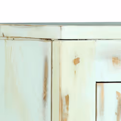 vidaXL Solid Mango Wood Sideboard 2 Doors Side Cabinet Highboard Cupboard - light blue - Additional view 4