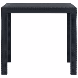 VidaXL 45602 outdoor table Anthracite