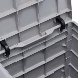 vidaXL Garden Storage Box 90L Light Grey Garden Tool Organiser Cabinet Unit - Additional view 4