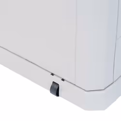 vidaXL Garden Storage Box 280L Light Grey Outdoor Cabinet Chest Organiser Unit - Additional view 8