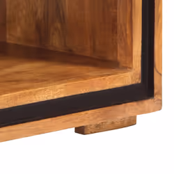 vidaXL Solid Wood Acacia Coffee Table 100x45x33 cm Wooden Couch Side Table - Additional view 5