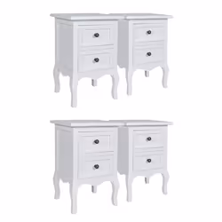 VidaXL 276039, White, 345 mm, 300 mm, 490 mm, 4 pc(s)