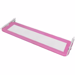 vidaXL 2x Toddler Safety Bed Rail Pink 150x42cm Cotbed Protective Gate Guard - Additional view 4