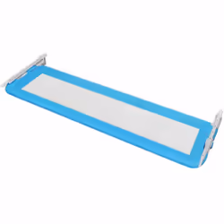 vidaXL 2x Toddler Safety Bed Rail Blue 150x42cm Cotbed Protective Gate Guard - Additional view 4