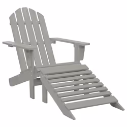 VidaXL 45700, Terrace, Padded seat, Pinewood, Grey, 110 kg, 700 mm