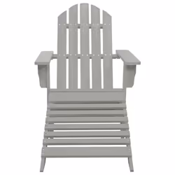 VidaXL 45700 outdoor chair Terrace Padded seat Pinewood Grey
