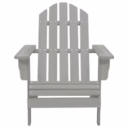VidaXL 45702 outdoor chair Terrace Padded seat Pinewood Grey