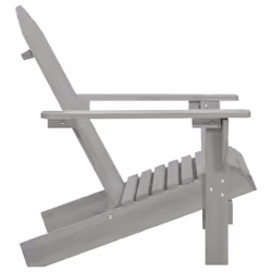 VidaXL 45702 outdoor chair Terrace Padded seat Pinewood Grey