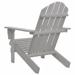 VidaXL 45702 outdoor chair Terrace Padded seat Pinewood Grey - Additional view 4