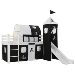VidaXL 282709 kids bed Black, White