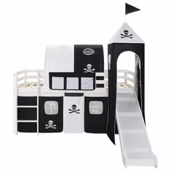 VidaXL 282709 kids bed Black, White