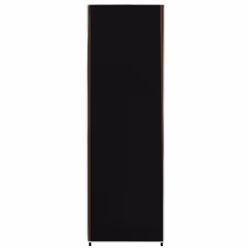 vidaXL Wardrobe Black Fabric Clothing Garment Stand Storage Cupboard Organiser - Additional view 5