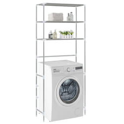 vidaXL 3-Tier Storage Shelves & Display Unit | Laundry Machine Shelf