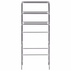 vidaXL 3-Tier Storage Shelves & Display Unit | Laundry Machine Shelf