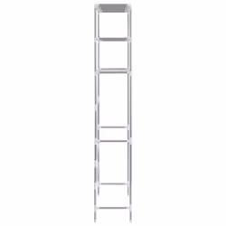 vidaXL 3-Tier Storage Shelves & Display Unit | Laundry Machine Shelf - Additional view 4