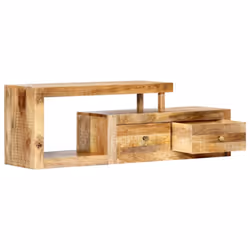 vidaXL Solid Mango Wood TV Cabinet HiFi Plasma Entertainment Centre Stand Unit - Additional view 2