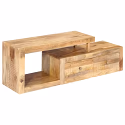 vidaXL Solid Mango Wood TV Cabinet HiFi Plasma Entertainment Centre Stand Unit - Additional view 3