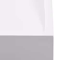 vidaXL Wash Basin 100cm Mineral Cast/Marble Cast White Bathroom Washroom Sink - Additional view 5