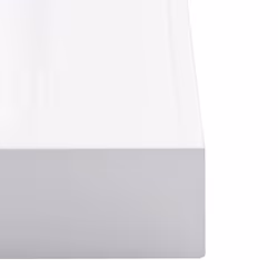 vidaXL Wash Basin 50x50x12.3cm Mineral Cast/Marble Cast White Bathroom Sink - Additional view 4