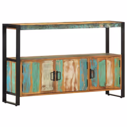 vidaXL Sideboard Solid Reclaimed Wood Cabinet Storage Cupboard Wooden Cabinet