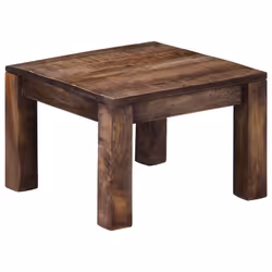 vidaXL Solid Mango Wood Coffee Table 50cm Living Room End Side Couch Stand - Additional view 10