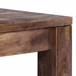 vidaXL Solid Mango Wood Coffee Table 50cm Living Room End Side Couch Stand - Additional view 4