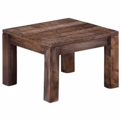 vidaXL Solid Mango Wood Coffee Table 50cm Living Room End Side Couch Stand - Additional view 7