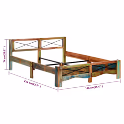 VidaXL 247667 bed frame - Additional view 8