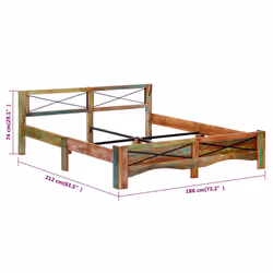 VidaXL 247668 bed frame - Additional view 8