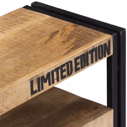 vidaXL Solid Mango Wood TV Cabinet 100cm HiFi Media Centre Lowboard Stand - Additional view 4
