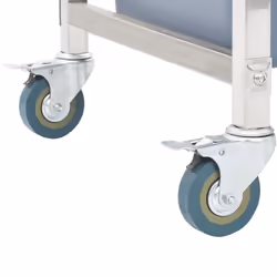 vidaXL Kitchen Cart with Plastic Containers Dining Room Trolleys Organiser - Additional view 5
