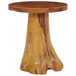 vidaXL Solid Teak Wood Coffee Table Home Garden Furniture Couch Side End Table