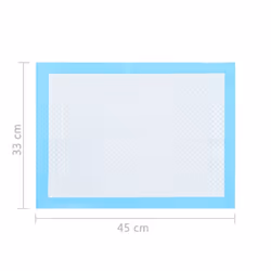 vidaXL 400x Pet Training Pads 45x33cm Non Woven Fabric Puppy Toilet Pads - Additional view 7