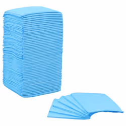 vidaXL 400x Pet Training Pads 60x60cm Non Woven Fabric Puppy Toilet Pads
