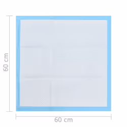 vidaXL 400x Pet Training Pads 60x60cm Non Woven Fabric Puppy Toilet Pads - Additional view 7